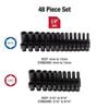 Sunex 1/4 In. Dr. 48 pc. Master Impact Socket Set, small image number 2