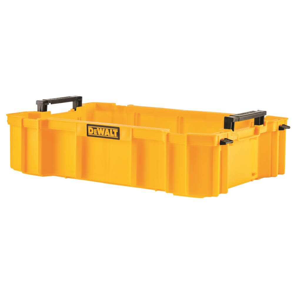 Utility/Tool Box with Lift-Out Tray: Yellow