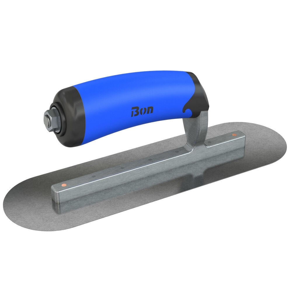Bon Tool Pool Trowel Carbon Steel 10 Inch x 3 Inch with Comfort Grip Handle, large image number 2