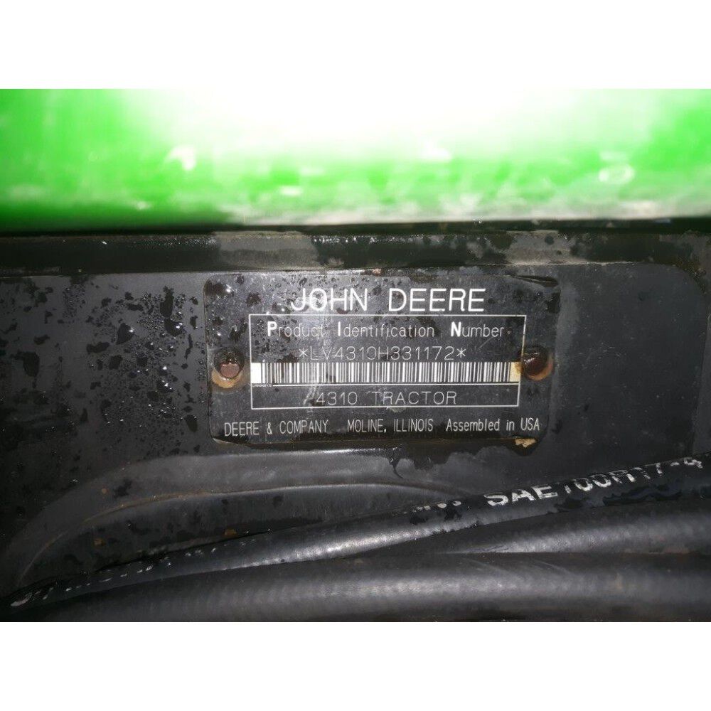 John Deere 4310 Compact Utility Tractor Used 2002 4310 from John Deere Acme Tools