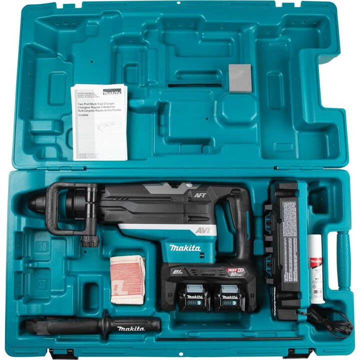 Makita 40V max X2 (80V) XGT Rotary Hammer Kit, large image number 6