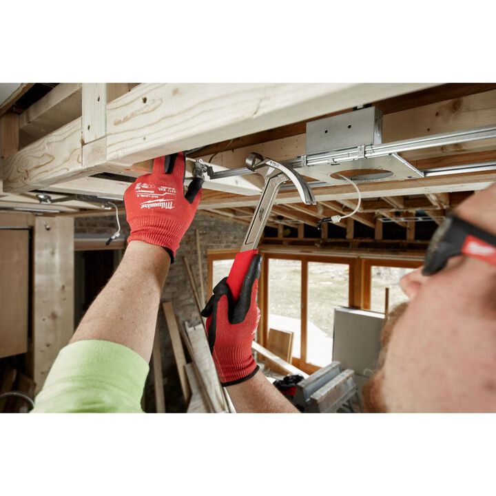 Milwaukee 16oz Smooth Face Hybrid Claw Hammer, large image number 6