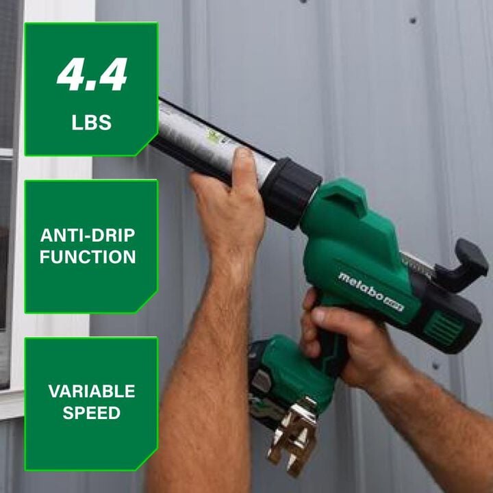 Metabo HPT 18V Cordless Caulking Gun (Bare Tool), large image number 5