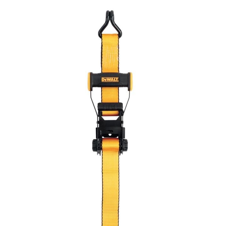 DEWALT 2in x 27' Ratchet Tie Down Strap Heavy Duty 10000 LB Break Strength 1pk