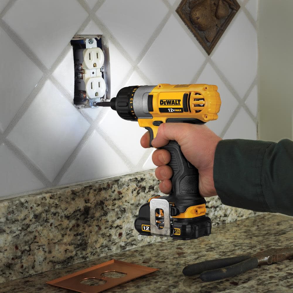 DEWALT DW 12V MAX Li ion Driver Impact DCK210S2 Acme Tools