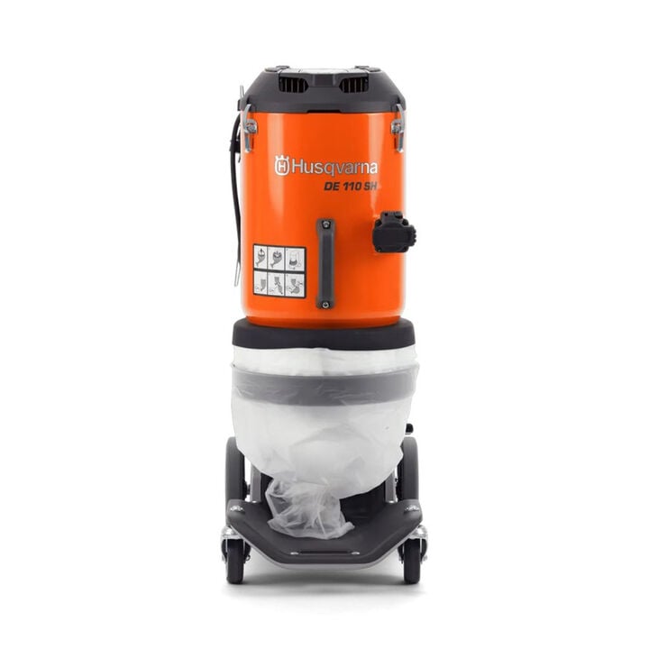 Husqvarna Construction DE 110 SH 1.2HP 120V Electric HEPA Dust Extractor Reconditioned, large image number 1