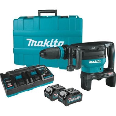 Makita 40V max X2 (80V) XGT 28 lb AVT Demolition Hammer Kit