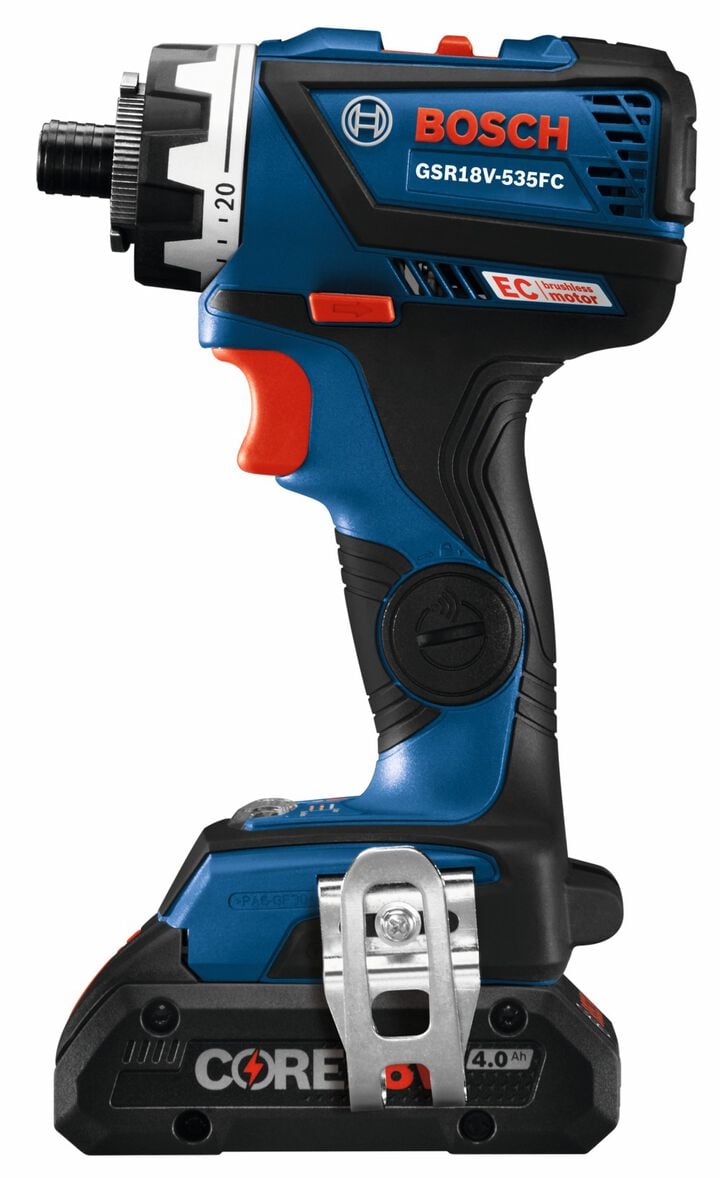 Bosch 18V EC 5 In 1 Drill/Driver Kit Flexiclick Reconditioned, large image number 8
