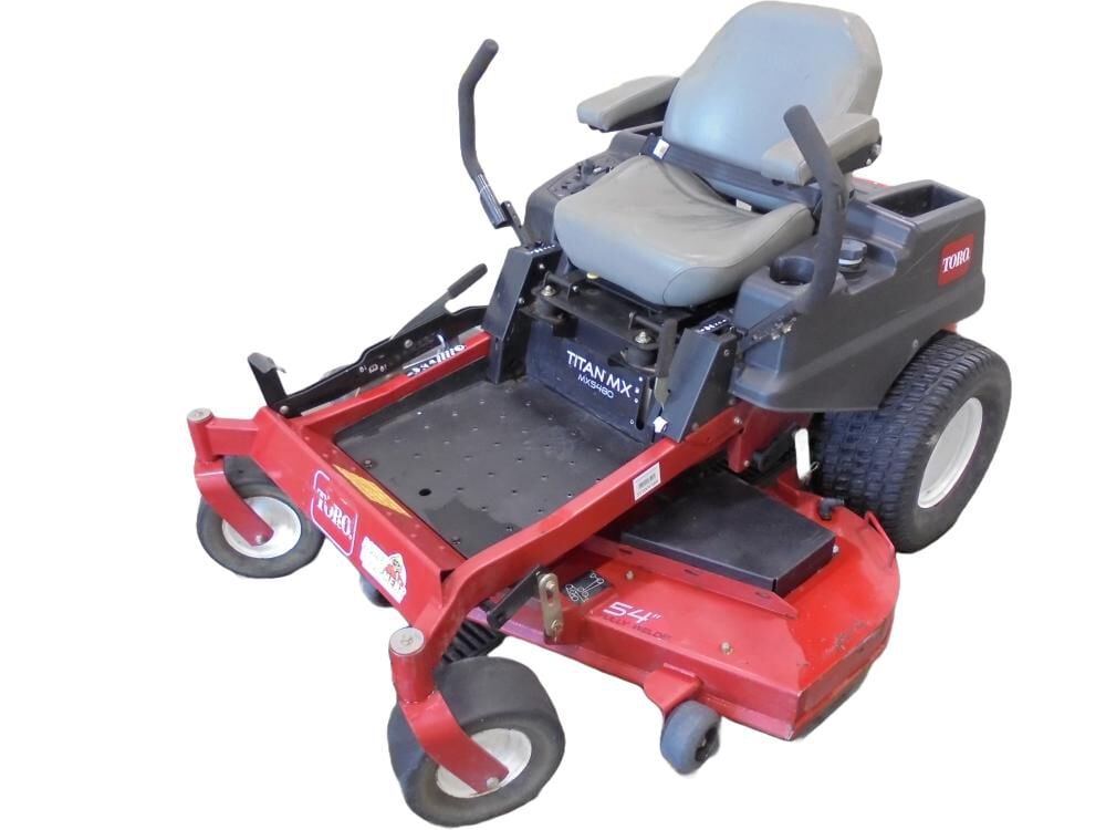 Toro Mower Toro Titan 54 Inch Zero Turn Lawn Mower Toro Titan 5400