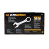 GEARWRENCH Ratcheting Wrench Set SAE Stubby Combination 7pc, small image number 5