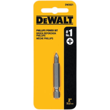 DEWALT 2 In. x #1 Phil Power Screwdriver Bits