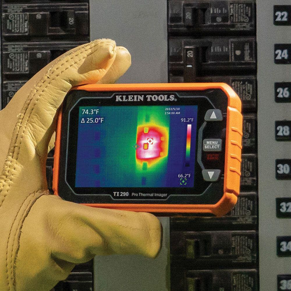 Klein Tools Rechargeable Pro Thermal Imaging Camera 76800 Pixels Wi Fi Data Transfer, large image number 5
