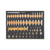 GEARWRENCH 1/4 Dr Master SAE Socket Set in Foam Storage Tray 68pc, small image number 1