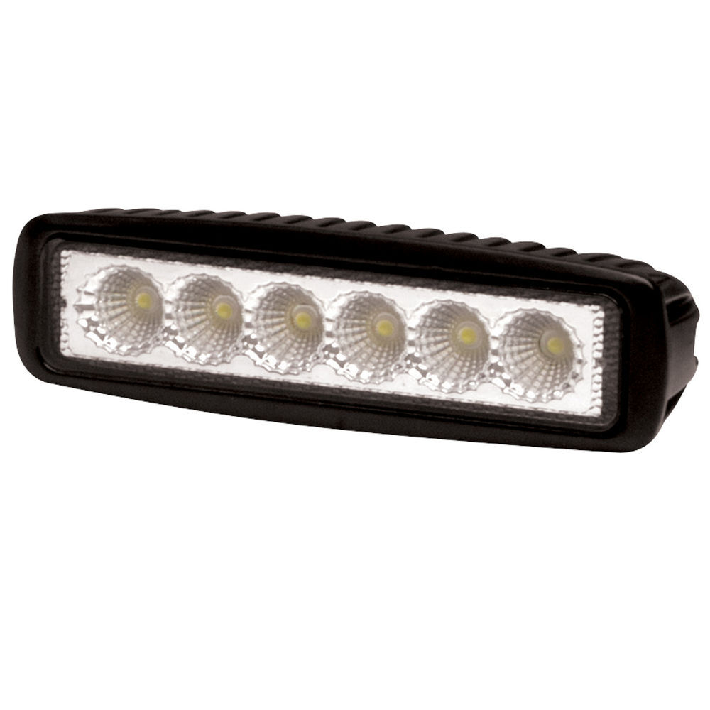 Ecco 0.8A 717 Raw Lumens Flood Beam 6 Bulb 3W LED Worklight, large image number 2