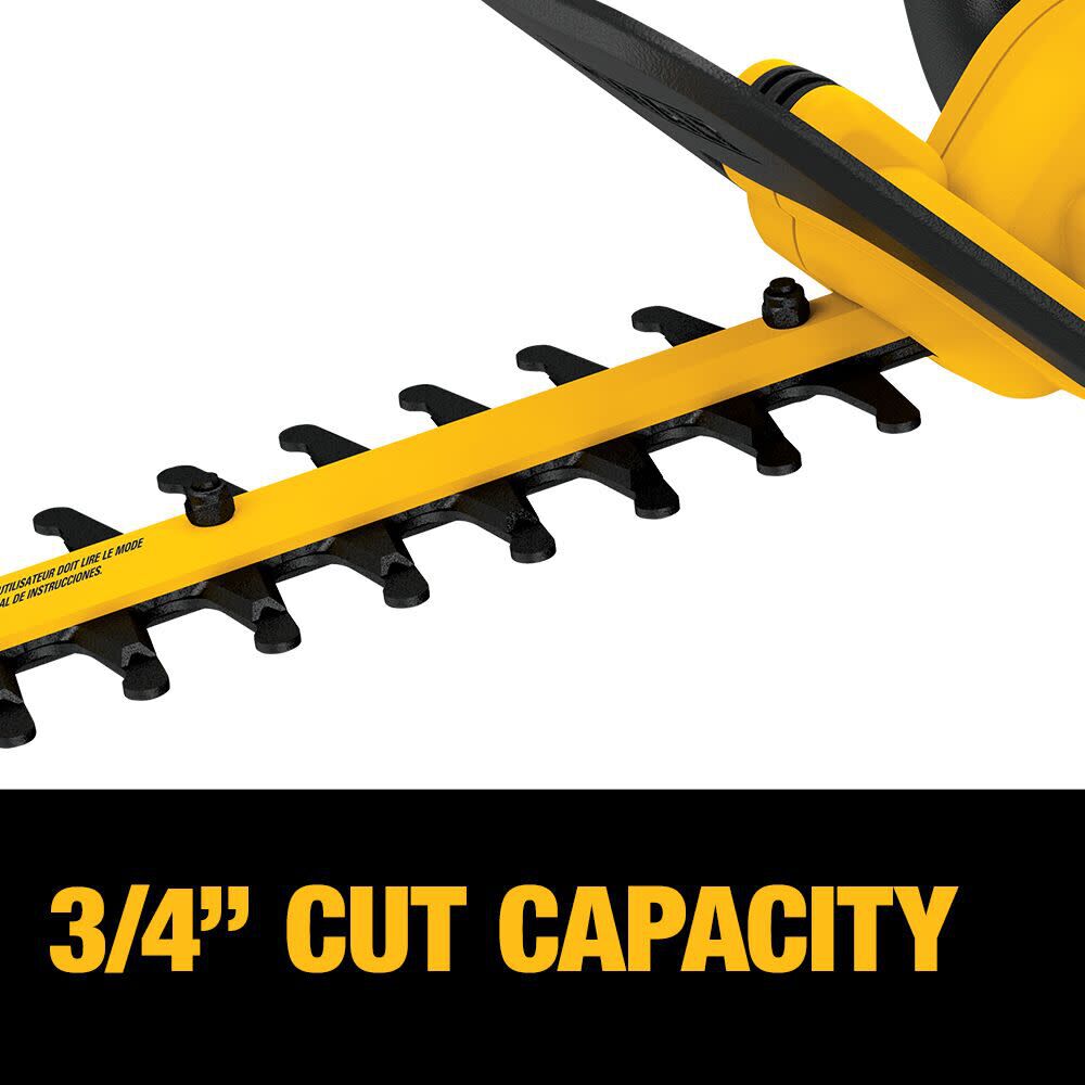 DEWALT 20V MAX Lithium Ion Hedge Trimmer Bare Tool DCHT820B