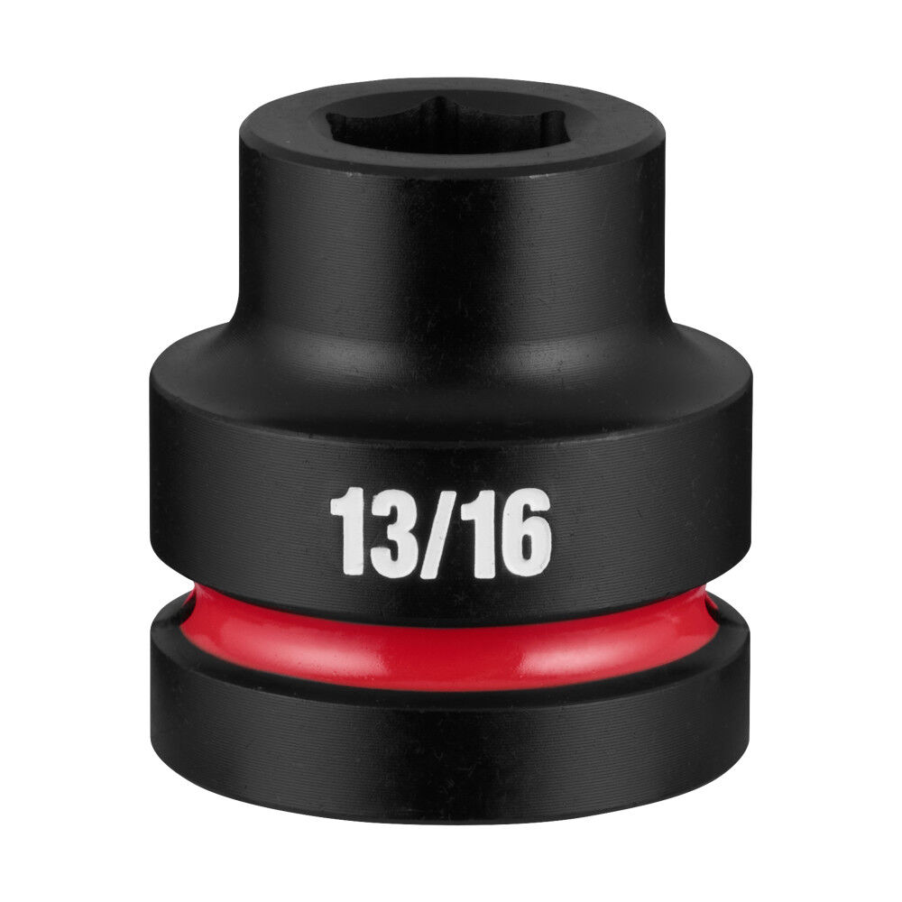 Milwaukee SHOCKWAVE Impact Duty 1 Inch Drive 13/16 Inch Standard 6 Point Socket - 49-66-6545