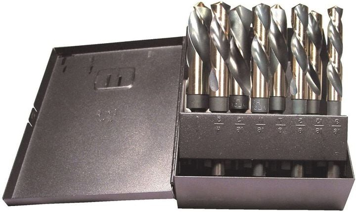 Viking Drill Type 280-UB Magnum Super Premium Reduced Shank Drill 8 Piece Set - 1/2in, large image number 1