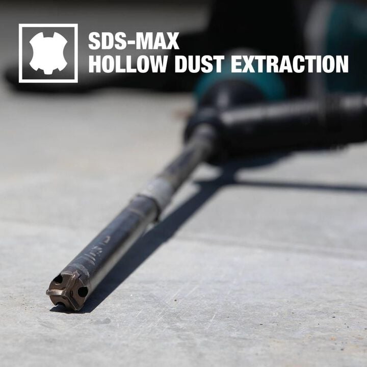 Makita 1-3/8in x 24in SDS-MAX Dust Extraction Drill Bit, large image number 4