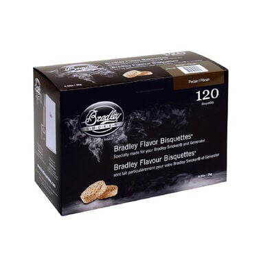Bradley Smoker Smoking Bisquettes Pecan Wood 120pk