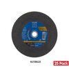 Pferd 9 Inch x 3/32 Inch x 7/8 Inch, PSF STEELOX, T1, Aluminum Oxide Cut-Off Wheel Bundle, 25 Pieces, small image number 2