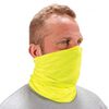 Ergodyne Chill-Its 6485 Face Guard Mask and Neck Gaiter Lime Green, small