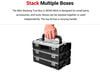 Tekton 3/8 Inch 12 Point Socket, Bit, and Ratchet Set with Stacking Organizer, 32 Pieces, small image number 5