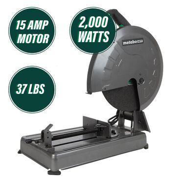 Metabo HPT 14 Inch Portable Chop Saw | CC14SFS, large image number 1