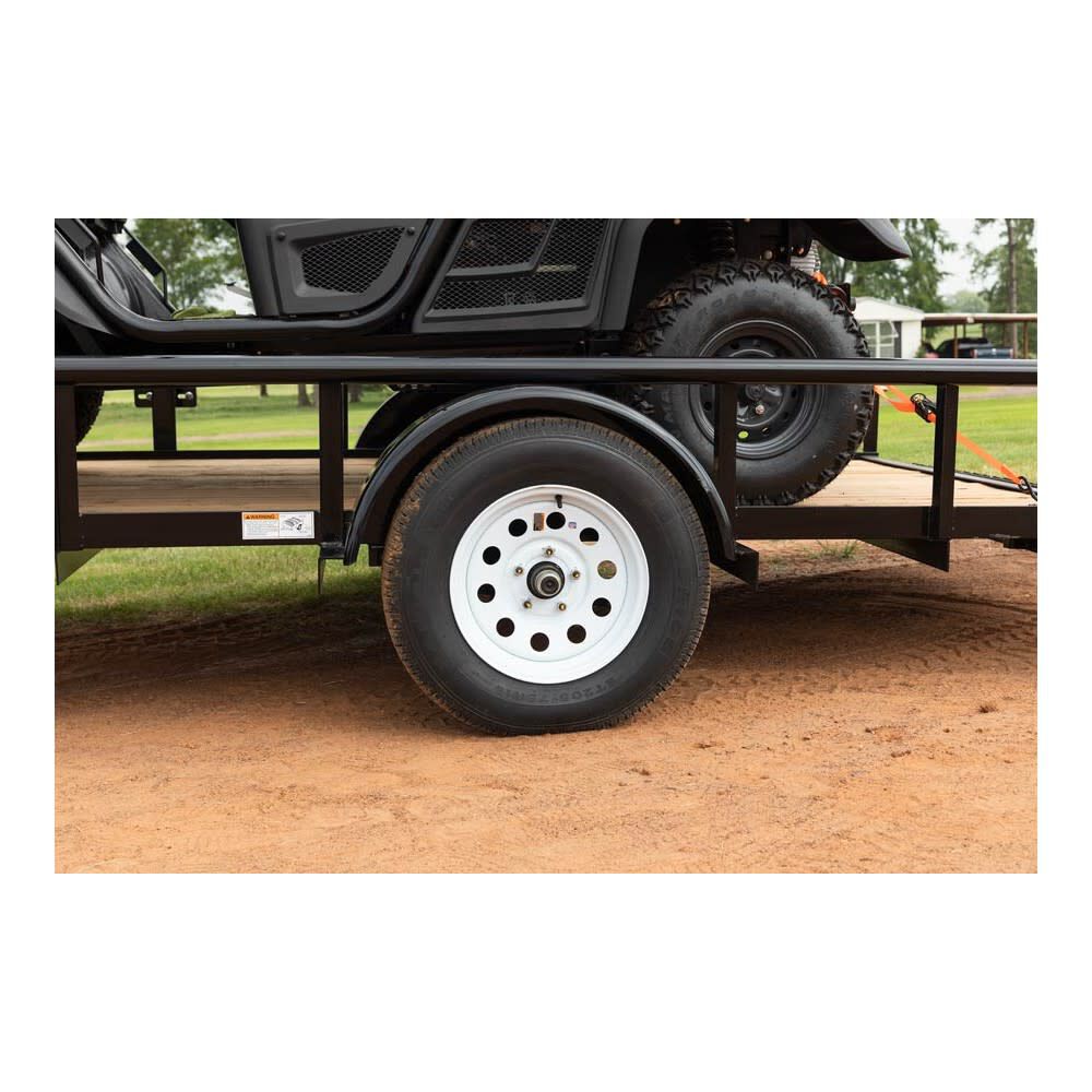 Orangeline Utility Trailer 77in x 12' Single Axle, large image number 5