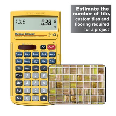 Calculated Industries Material Estimator Building Materials Estimating Calculator, large image number 6