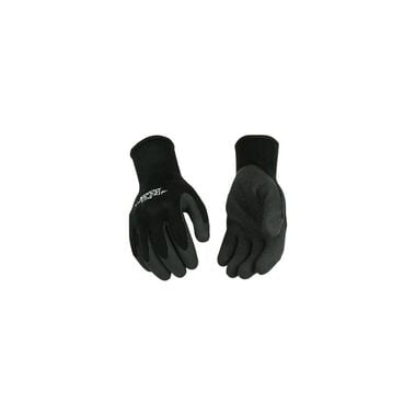Kinco Black Acrylic Thermal Knit & Latex Palm Glove