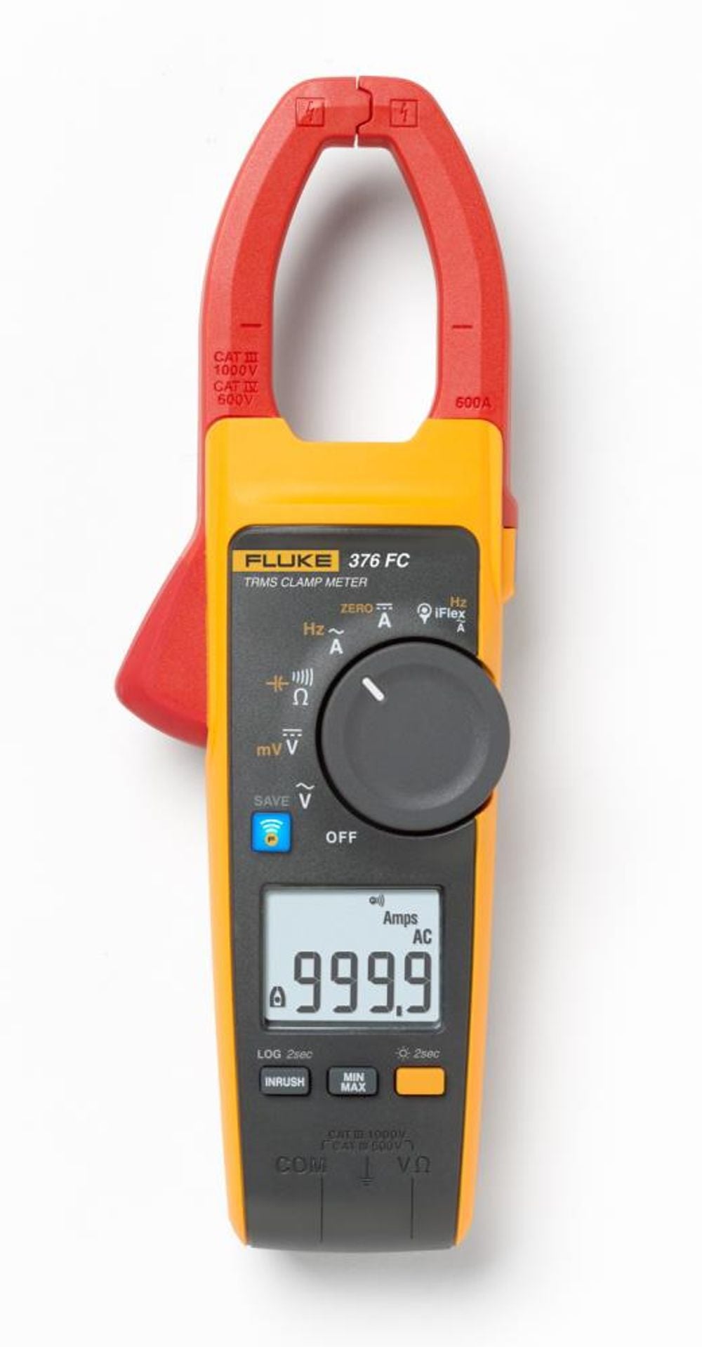 Fluke 376 FC True-RMS AC/DC Clamp Meter with iFlex, large image number 8