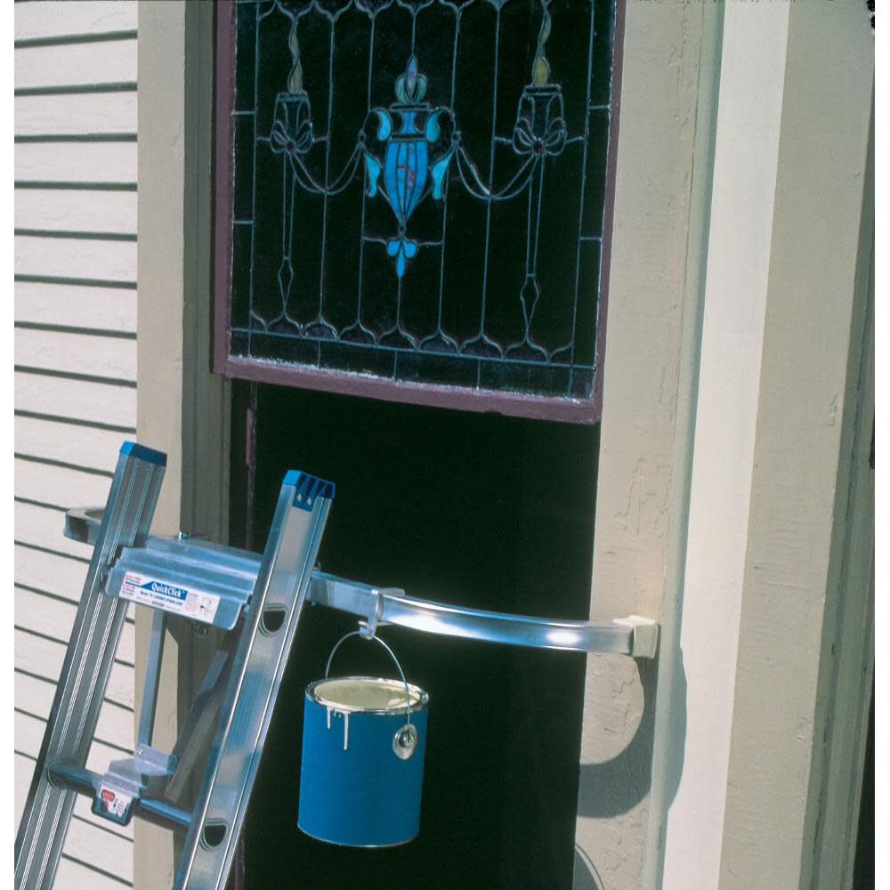 Werner Aluminum Ladder Stabilizer for Extension Ladders. Attaches In Minutes, large image number 7