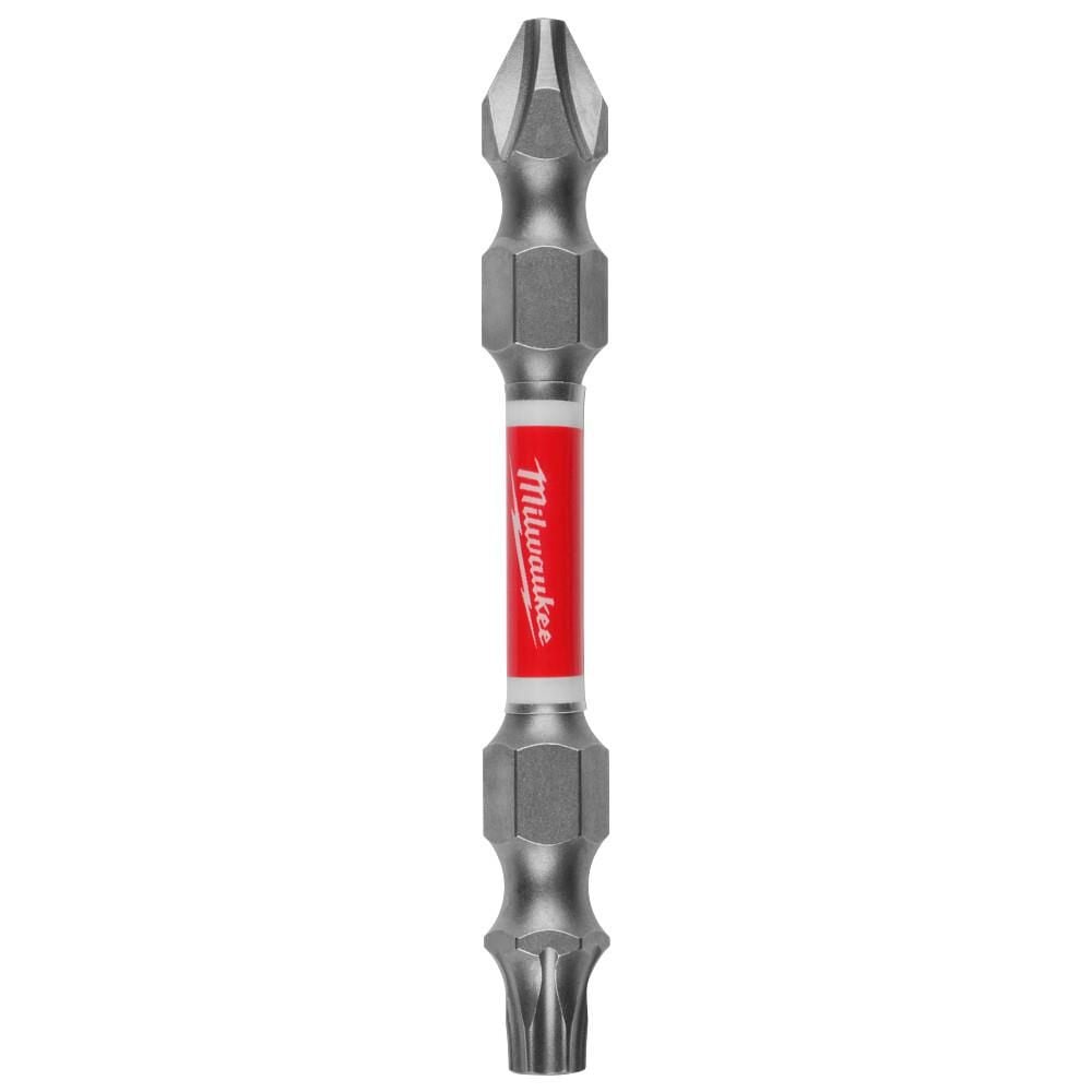 Milwaukee SHOCKWAVE Impact Phillips #2 / Torx T25 Double Ended Bit, large image number 1