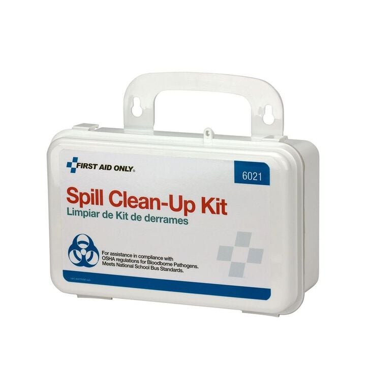 First Aid Only BBP Spill Clean Up Kit 20pc Plastic Case, large image number 4