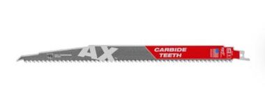 Milwaukee The Ax with Carbide Teeth SAWZALLBlade 12 in. 5T, large image number 0