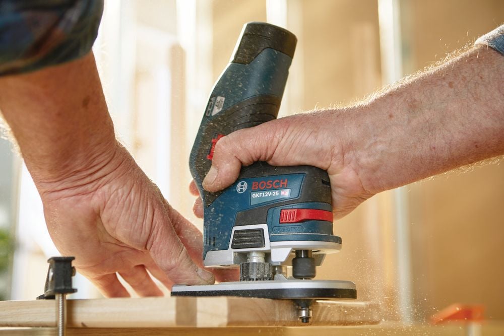 Bosch 12V Max EC Brushless Palm Edge Router (Bare Tool), large image number 8
