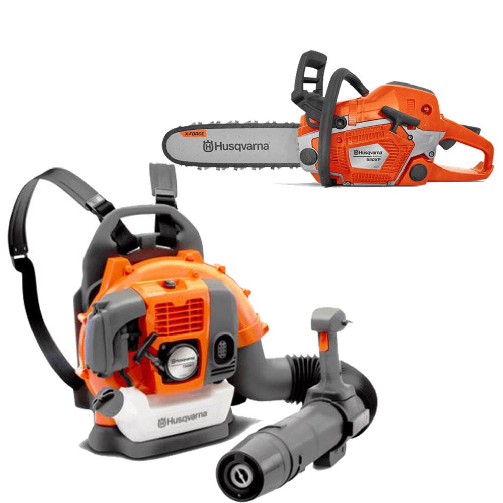 Husqvarna Battery Operated Toy Chain Saw and Backpack Bubble Blower – ATB000011507