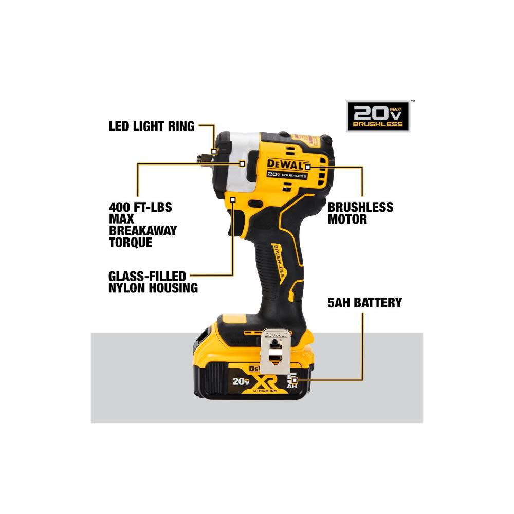 Dewalt 400 ft lb impact deals