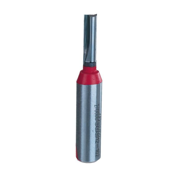 Freud 1/4 In. (Dia.) Double Flute Straight Bit with 1/2 In. Shank, large image number 0