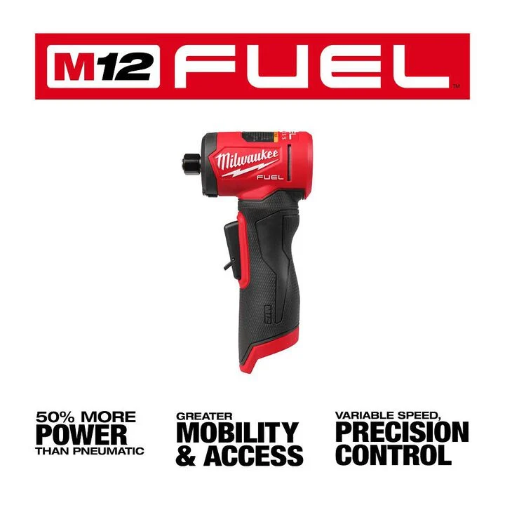 Milwaukee M12 FUEL 1/4 Inch Right Angle Die Grinder (Bare Tool), large image number 2