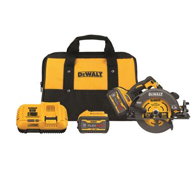 DEWALT FLEXVOLT 60V MAX 7-1/4in Circular Saw Kit with Brake Brushless