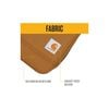 Carhartt Brown 700D Nylon Duck Crossbody Wallet, small image number 5