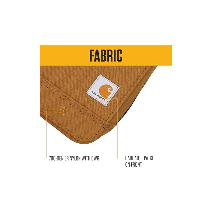 Carhartt Brown 700D Nylon Duck Crossbody Wallet, large image number 4