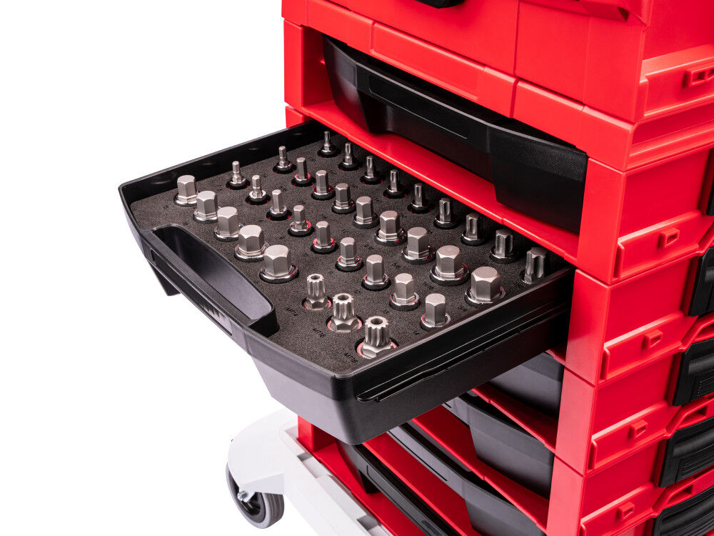 Tekton 1/2 Inch Drive Bit Socket Set with Drawer and Rack, 44 Pieces, large image number 6