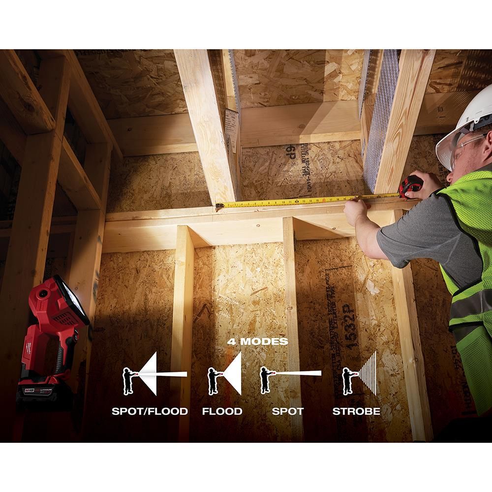 Milwaukee M18 1250 Lumen Search Light (Bare Tool), large image number 5