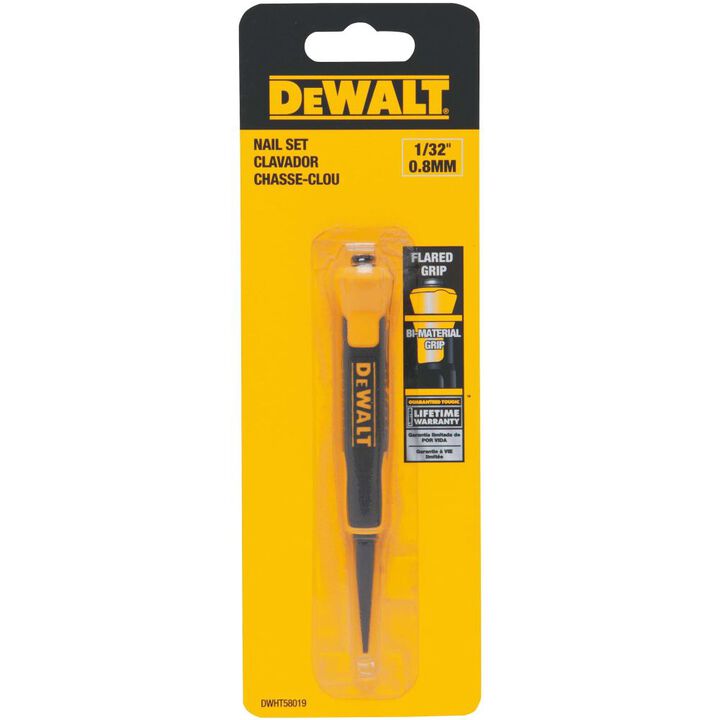 DEWALT 1/32 Inch Bi-Material Nail Set, large image number 1