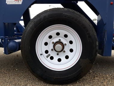 Air-Tow Trailers 8'6in Drop Deck Flatbed Trailer 52in Deck Width - 3500# Capacity, large image number 12
