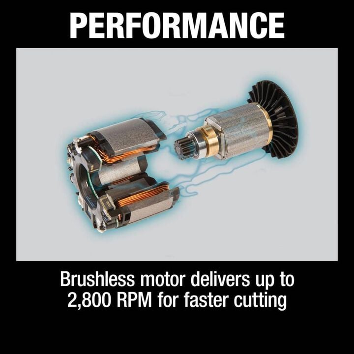 Makita 36V ConnectX Commercial Lawn Mower Self Propelled Brushless 21in (Bare Tool), large image number 7