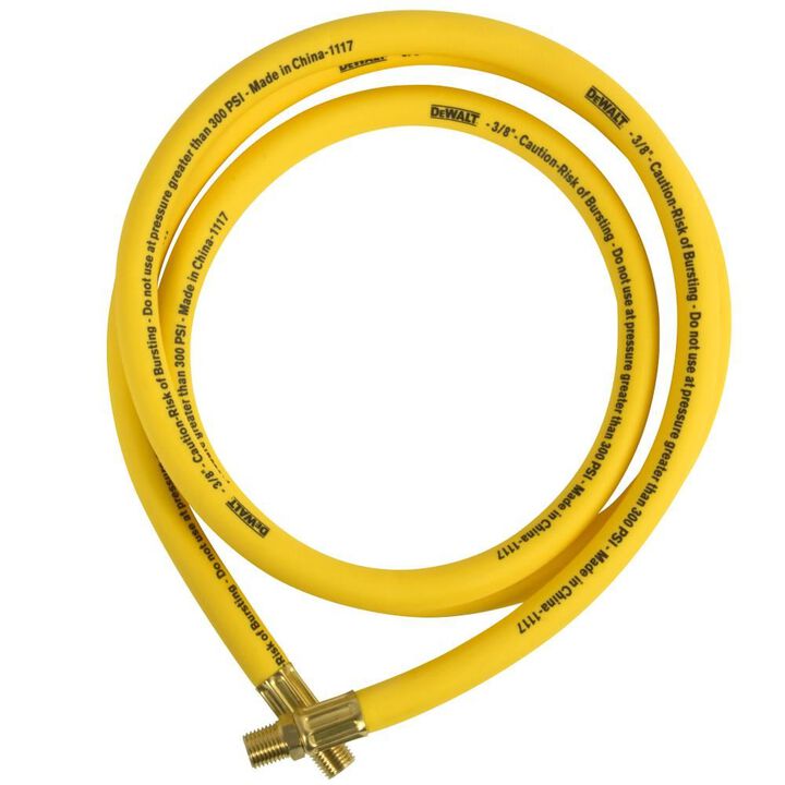 DEWALT 3/8 in. x 6 ft. Premium Hybrid Lead-in Air Hose, large image number 4