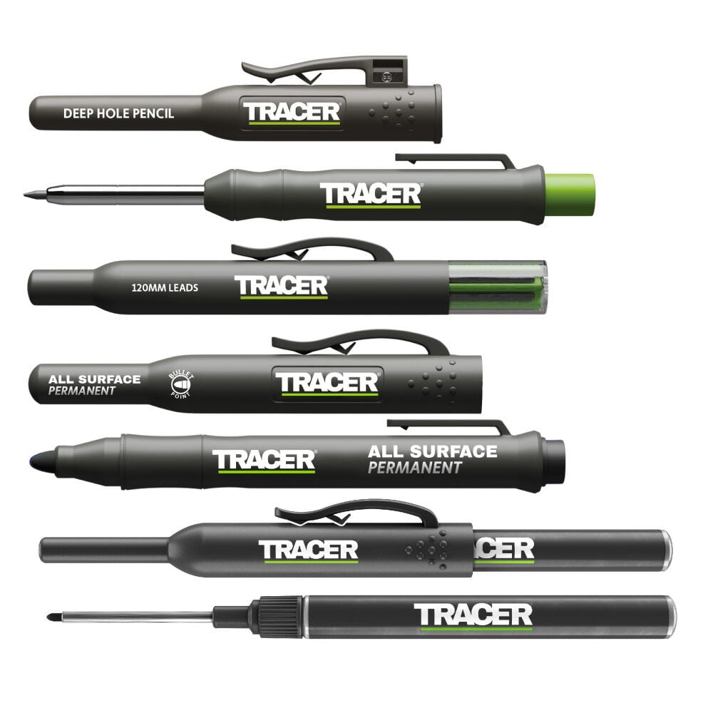 Tracer 5 Piece Construction Marker Kit with Storage Case, large image number 1
